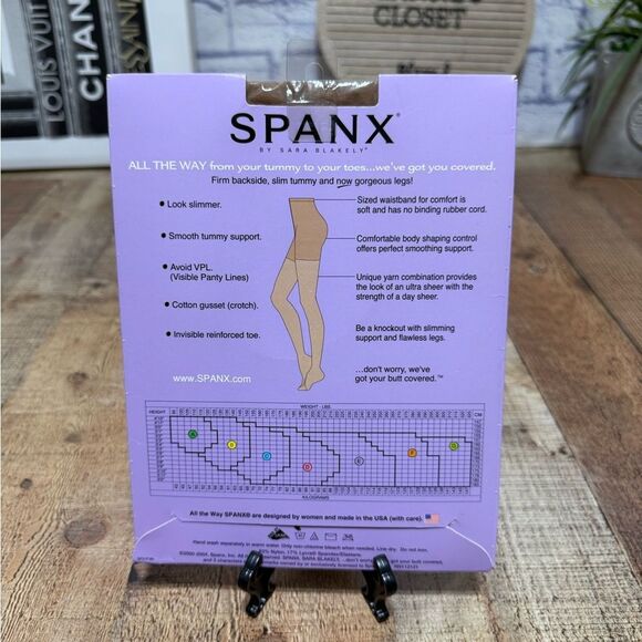 All The Way SPANX by Sara Blakely New In Package
Color is Nude1 
Size E - Picture 4 of 7